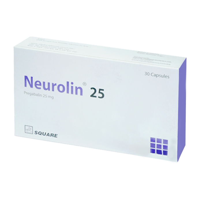 Thuốc hướng thần Square Neurolin 25 30 viên