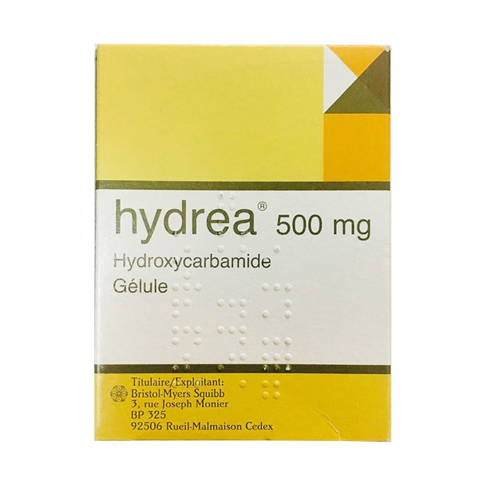 Thuốc Hydrea 500mg, Hộp 20 viên