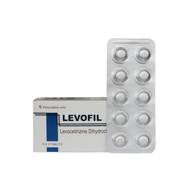 Thuốc kháng Histamin LEVOFIL - Levocetirizine 5mg