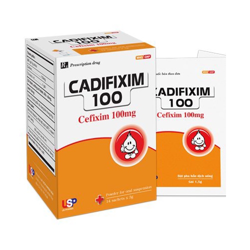 Thuốc kháng sinh Cadifixim 100 - Cefixim 100