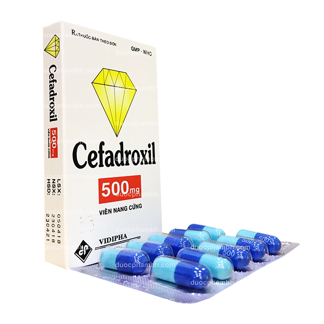 Thuốc kháng sinh CEFADROXIL 500 - Cefadroxil 500mg