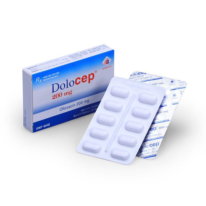 Thuốc kháng sinh Dolocep 200mg Domesco