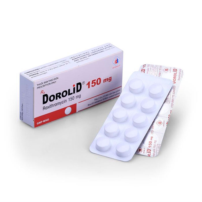 Thuốc kháng sinh Dorolid 150mg Domesco