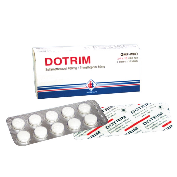 Thuốc kháng sinh Dotrim 480mg Domesco