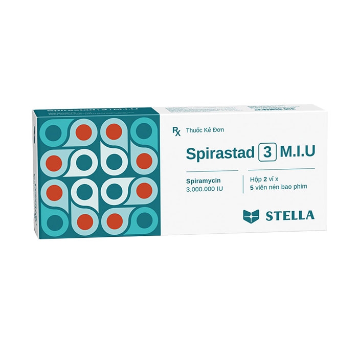 Thuốc kháng sinh Stella Spirastad 3 M.I.U