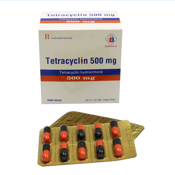Thuốc kháng sinh Tetracyclin 500mg Domesco