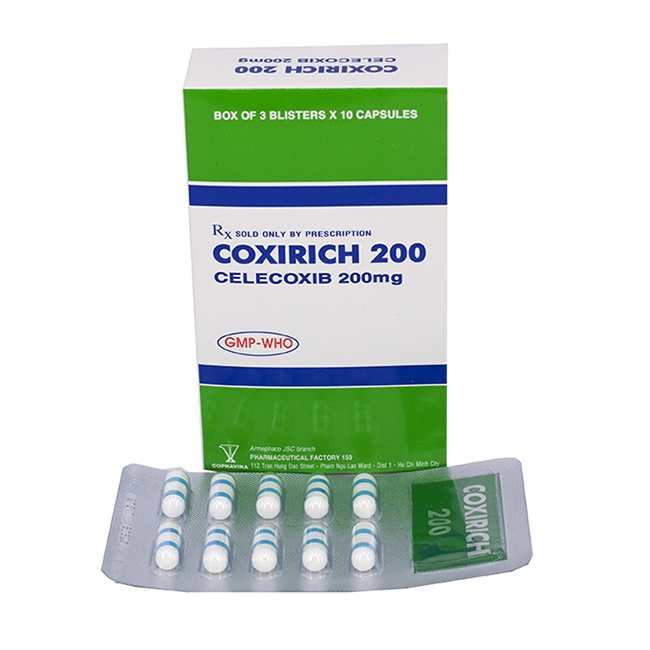 Thuốc kháng viêm COXIRICH 200 - Celecoxib 200mg