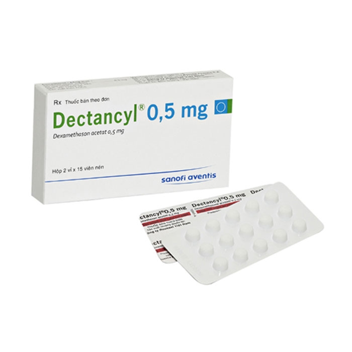 Dectancyl 0.5mg, Hộp 2 vỉ x 15 viên