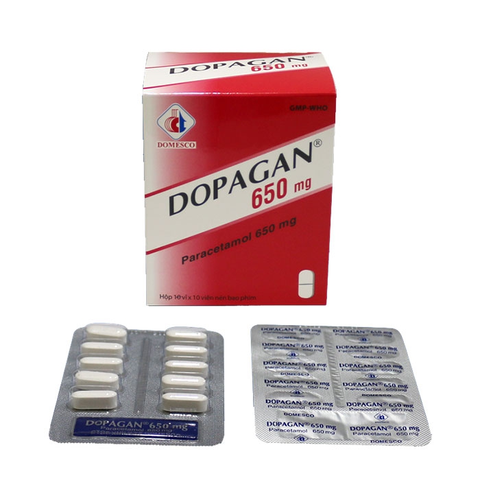 Thuốc kháng viêm Dopagan 650mg 100 viên Domesco