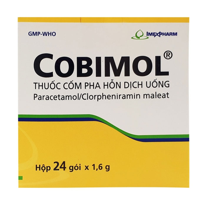 Thuốc kháng viêm Imexpharm Cobimol, Hộp 24 gói
