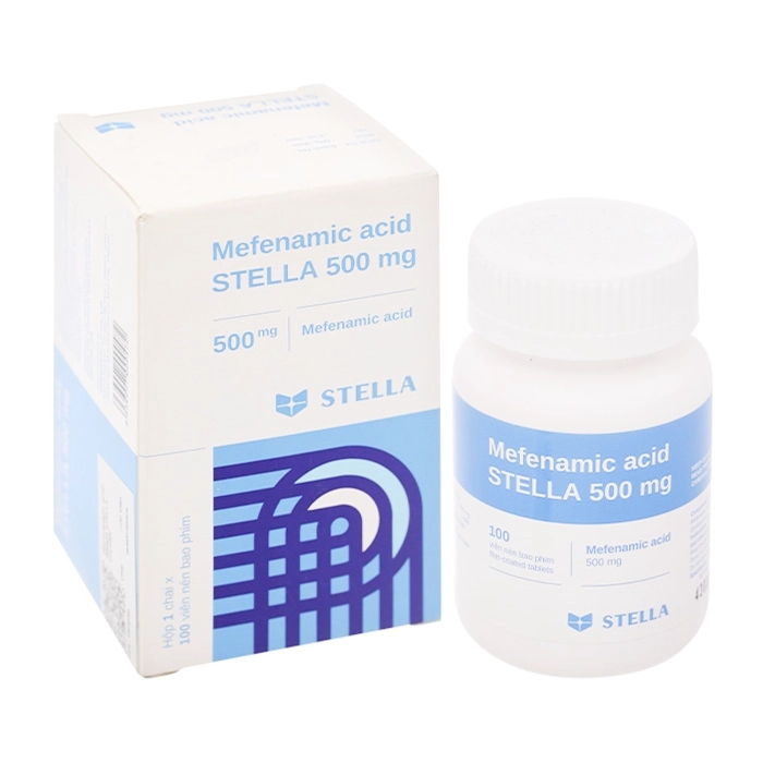 Mefenamic Acid Stella 500mg 100 Viên