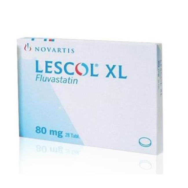 Thuốc Lescol XL 80mg, Hộp 28 viên