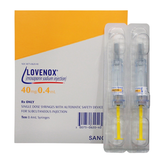 Thuốc Lovenox 40mg, Hộp 2 cái