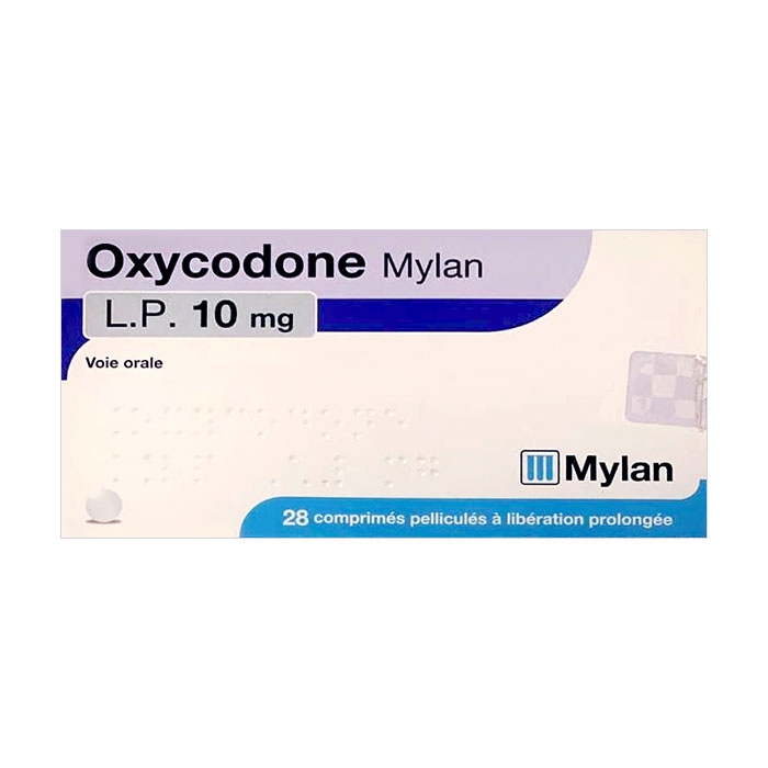 Oxycodone L.P 10mg TMylan, Hộp 28 viên
