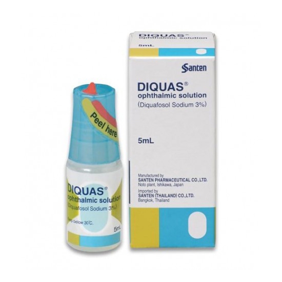 Thuốc nhỏ mắt Diquas, Hộp 5ml