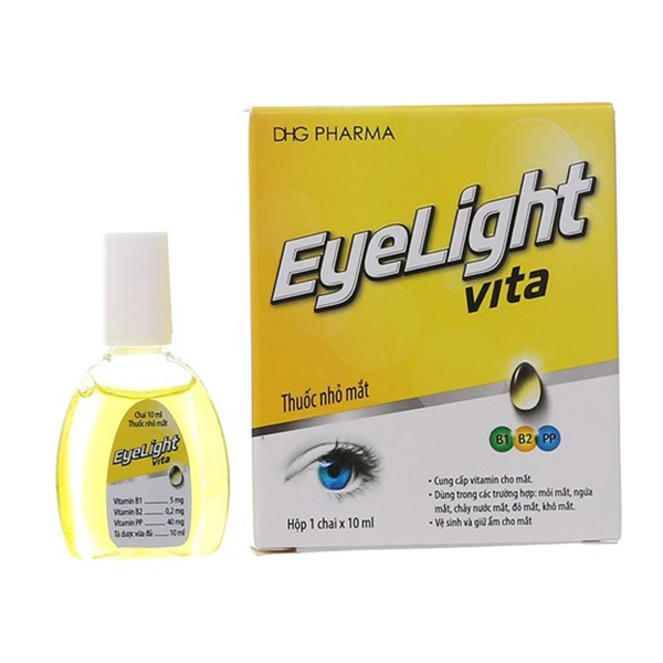 Thuốc nhỏ mắt Eyelight Vita DHG, Hộp 10ml