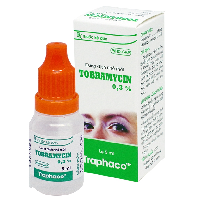 Thuốc nhỏ mắt Traphaco 0,3% Hộp 5ml