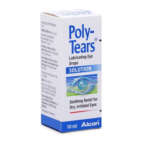 Thuốc nhỏ mắt trị khô mắt Polytears 10ml