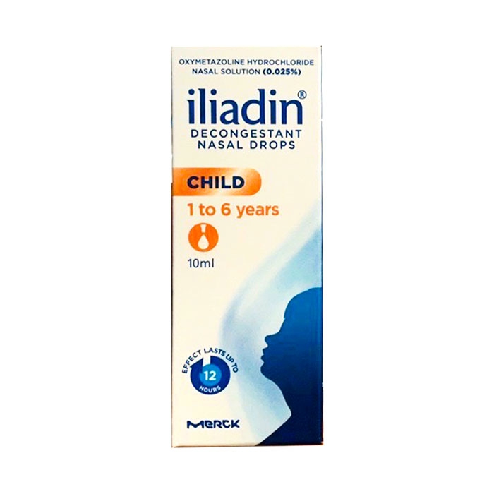 Thuốc nhỏ mũi Merck Iliadin Child 10ml