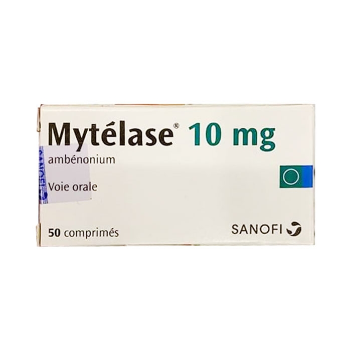 Thuốc nhược cơ Sanofi Mytelase 10mg, Hộp 50 viên