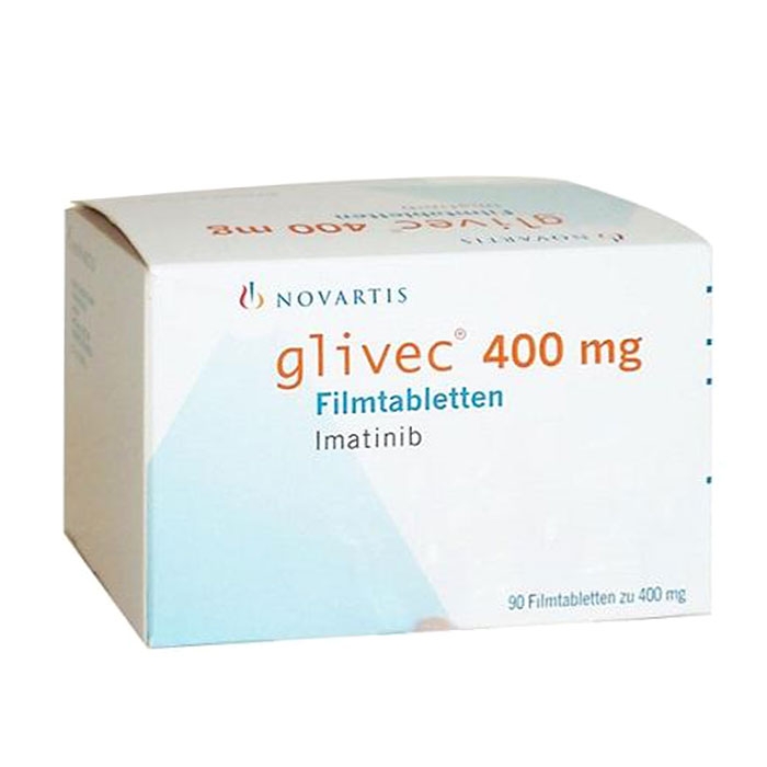 Thuốc Novartis Glivec 400mg, Hộp 90 viên