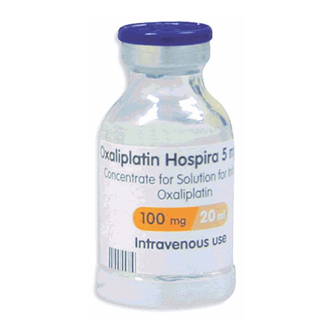 Thuốc Oxaliplatin Hospira 100mg/20ml, Hộp 1 lọ 20ml