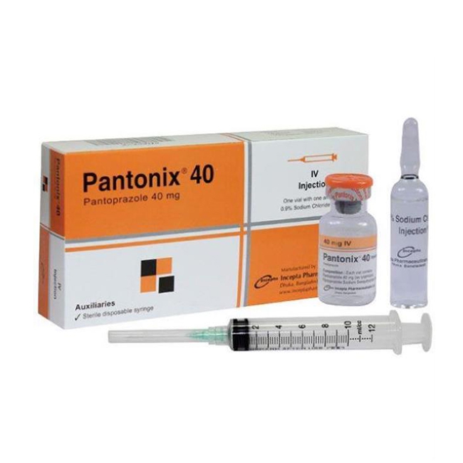 Thuốc Pantonix 40mg, Pantoprazol 40mg, Hộp 50 viên