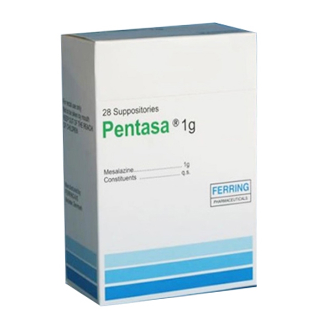 Thuốc Pentasa Suppositories 1g