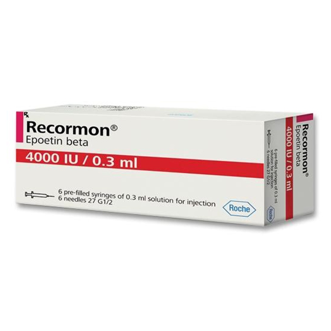 Thuốc Recormon 4000Iu/0.3Ml, Hộp 6 Ống