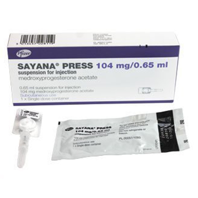 Thuốc Sayana Press 104mg/0.65ml