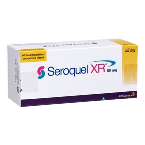 Thuốc Seroquel XR 50mg, Hộp 30 Viên