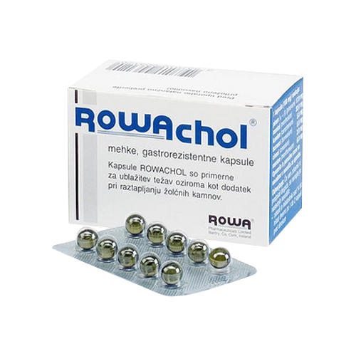 Thuốc sỏi mật Rowachol | Hộp 10 vỉ x 10 viên