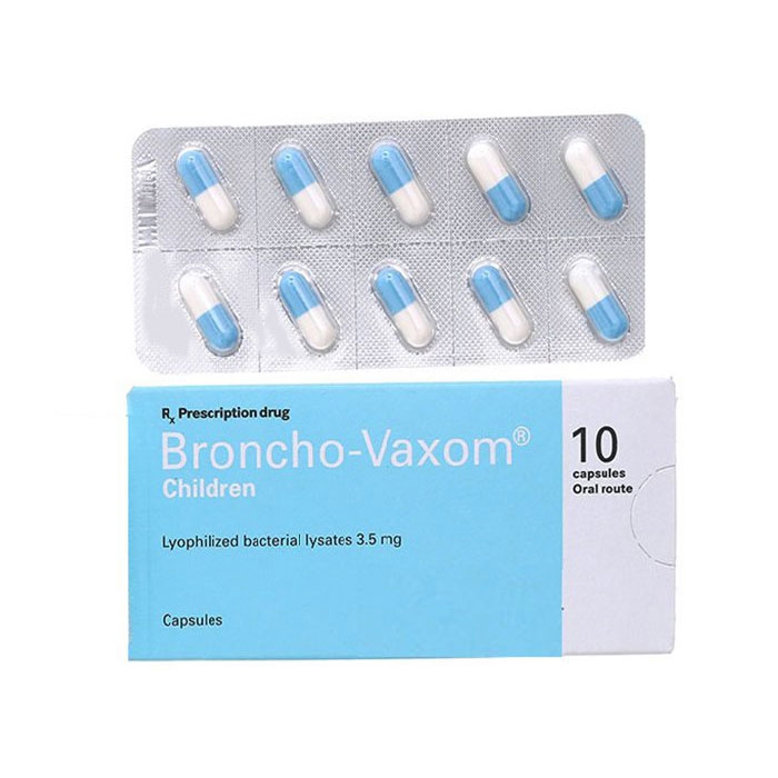 Thuốc tăng cường miễn dịch Broncho-Vaxom hộp 10 viên 