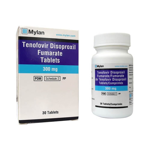 Thuốc kháng virus Mylan Tenofovir Disoproxil fumarate Tablets 300mg, Hộp 30 viên