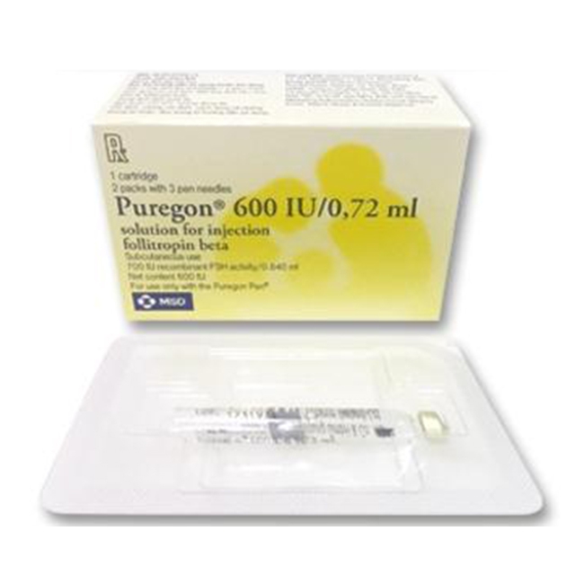 Thuốc tiêm Puregon 600IU 0.72ml
