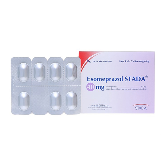 Thuốc tiêu hóa Stadenex 40 CAP, Esomeprazole STADA 40mg