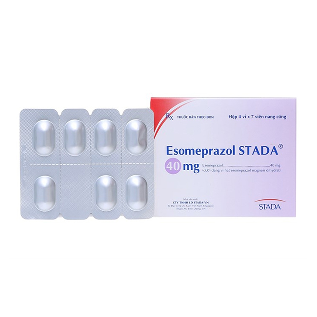 Thuốc tiêu hóa sTadenex CAP 20mg, Esomeprazole STADA 20mg