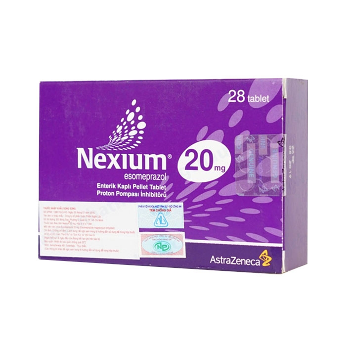 Thuốc tiêu hóa Nexium Esomeprazole 20mg
