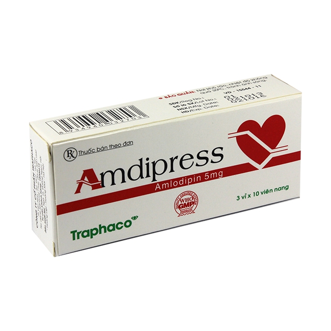 Thuốc tim mạch AMDIPRESS