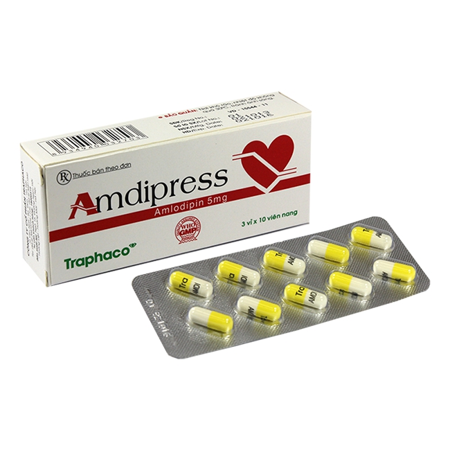 Thuốc tim mạch AMDIPRESS