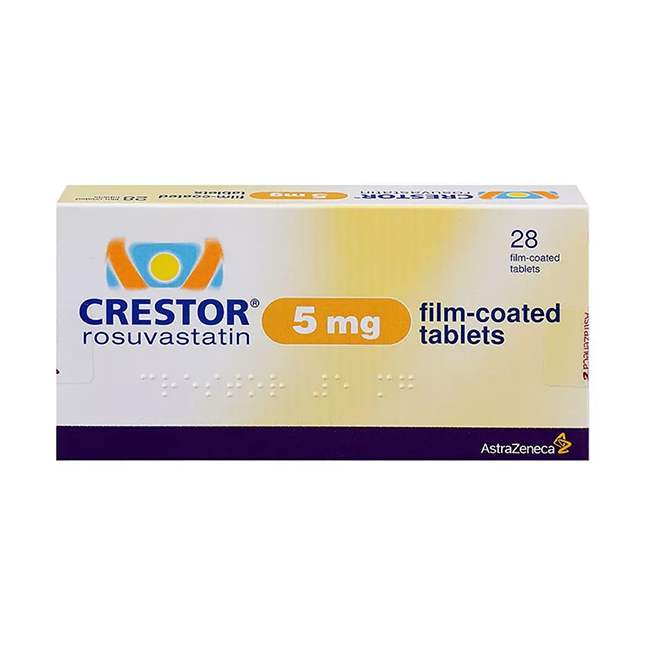 Thuốc tim mạch Crestor 5mg
