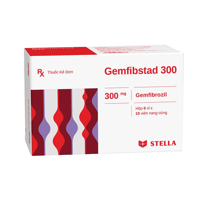 Thuốc tim mạch Stella Gemfibstad 300mg