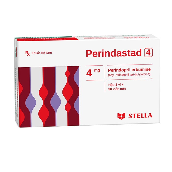 Thuốc tim mạch Stella Perindastad 4mg