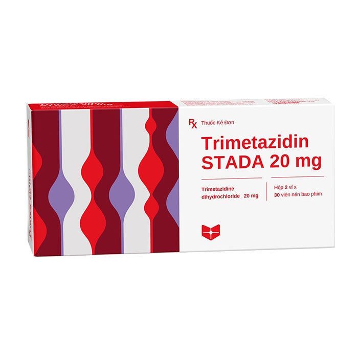 Thuốc tim mạch Stella Trimetazidin Stada 20mg