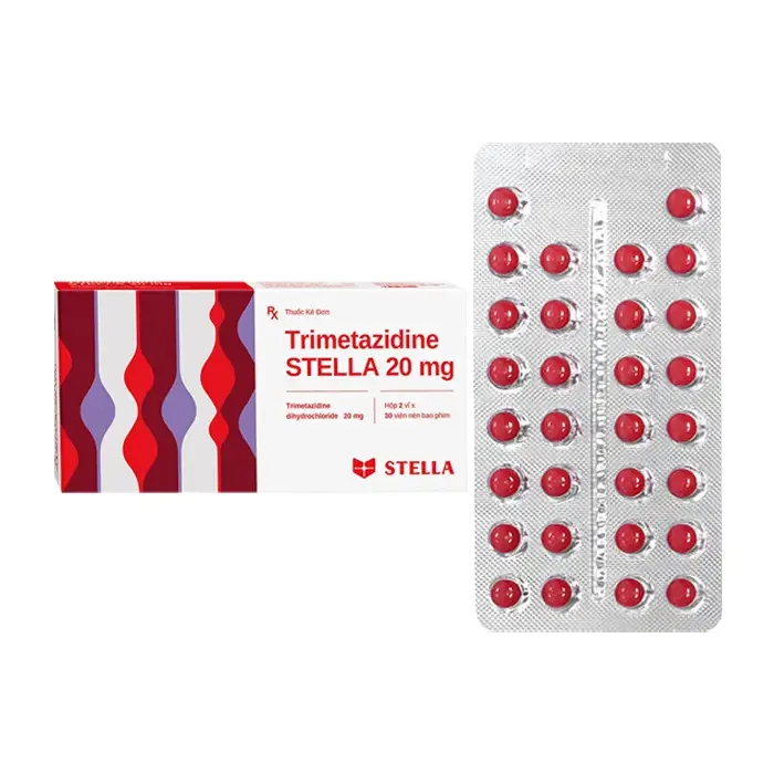 Trimetazidine Stella 20mg 2 vỉ x 30 viên