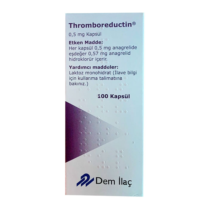 Thuốc Thromboreductin 0.5mg 100 viên