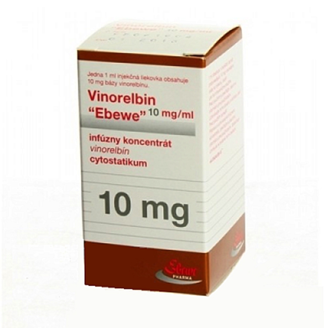 Thuốc Vinorelbine Ebewe 10mg/1ml