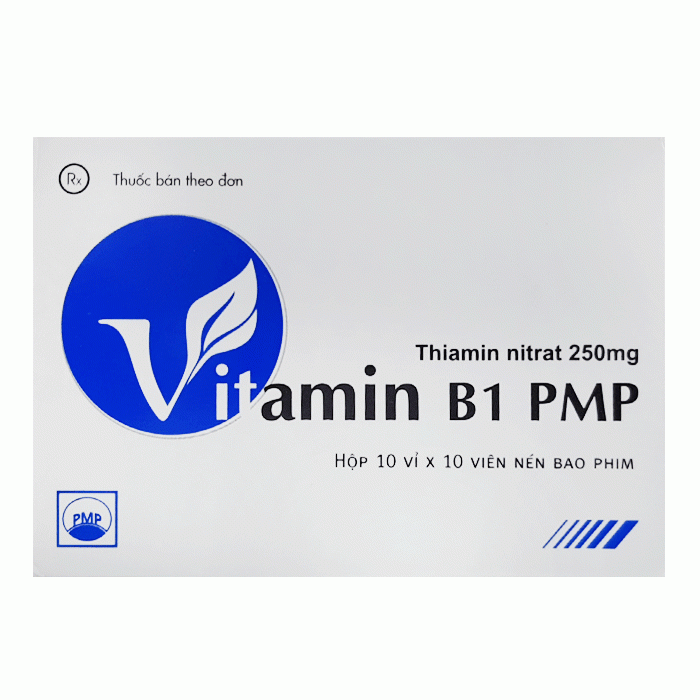 Thuốc Vitamin B1 PMP 250mg Hộp 10 vỉ x 10 viên