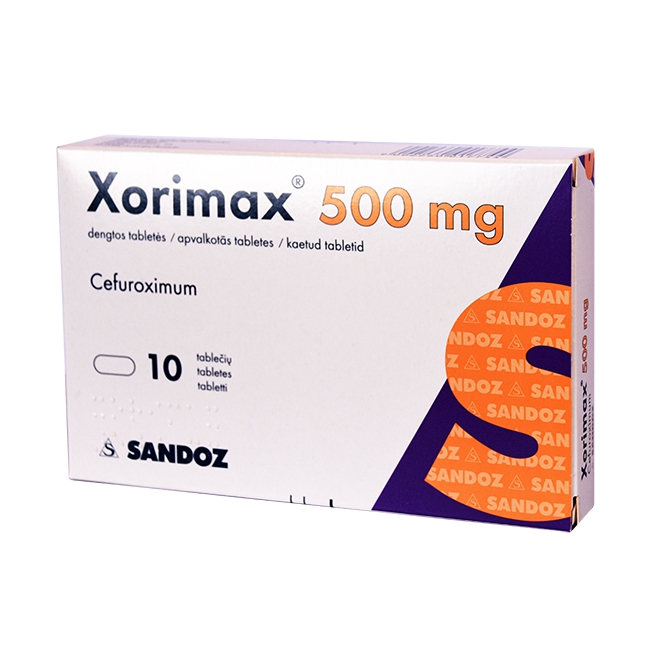 Thuốc Xorimax 500mg, Hộp 10 viên