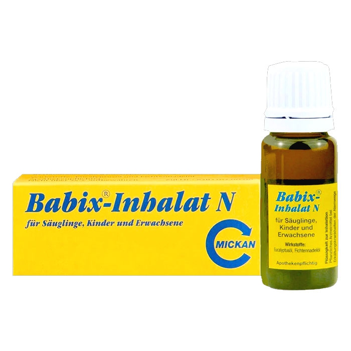 Tinh dầu trị cảm cúm Babix-Inhalat N, Lọ 10ml